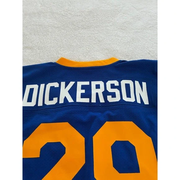 Men's 2XL NWOT Mitchell & Ness LA Rams Eric Dickerson Authentic Throwback Jersey - Picture 7 of 11